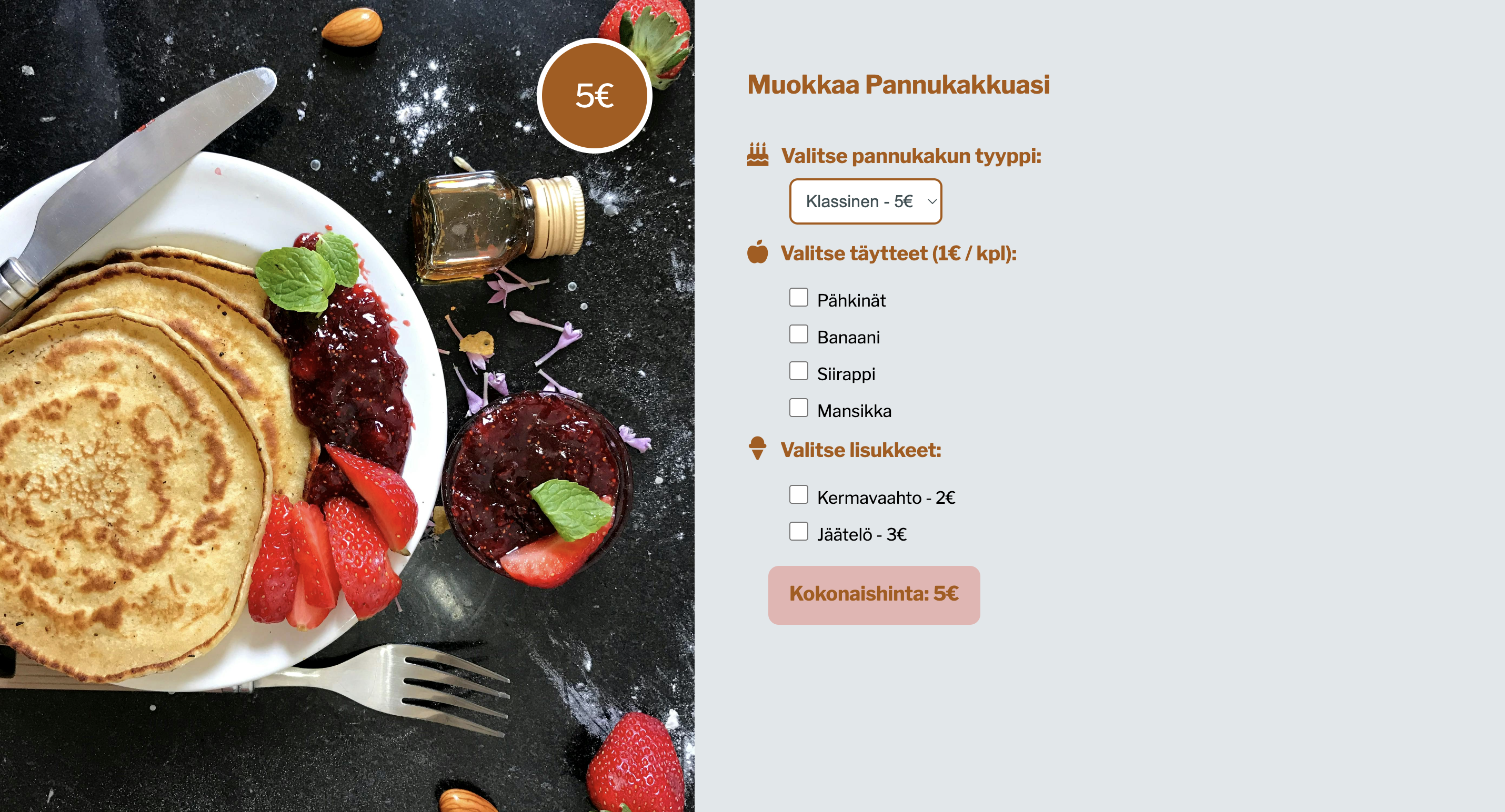 Photo Pannukakku kauppa Hover